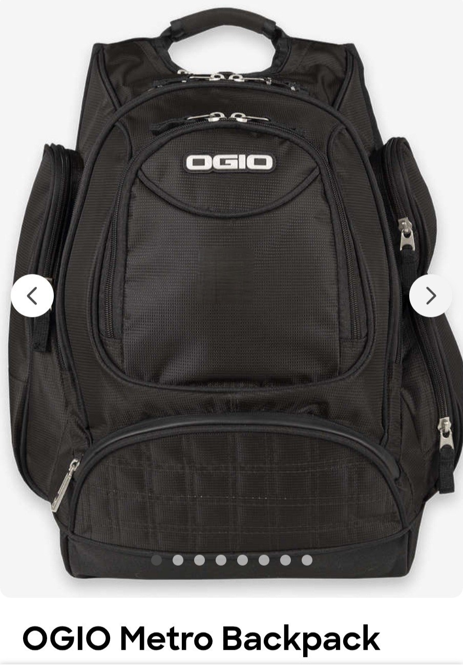 OGIO Black Backpack with Durable Design and Ample Storage