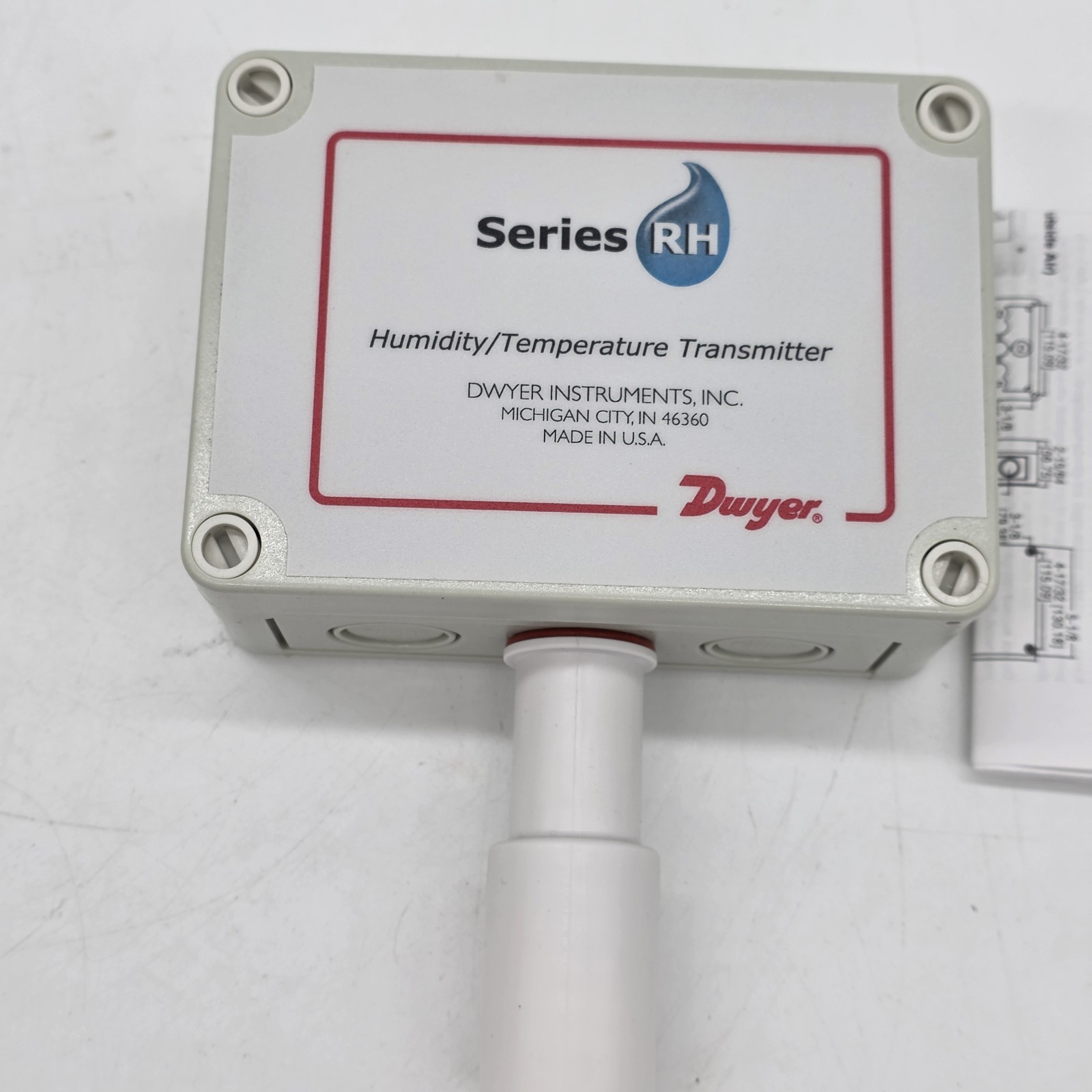 Dwyer RHP-203A Series RH Humidity Temperature Transmitter Sensor NIB USA