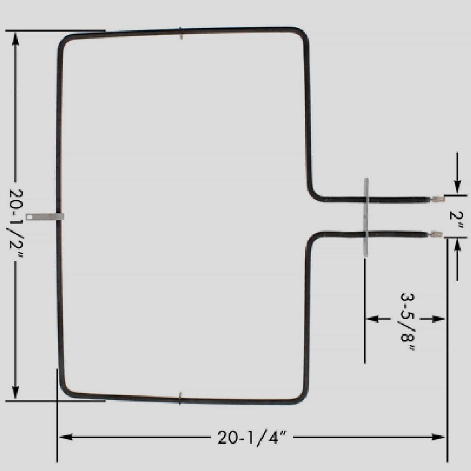 W10779716, Bake Element Compatible With Whirlpool Range AP597072, PS11703285*