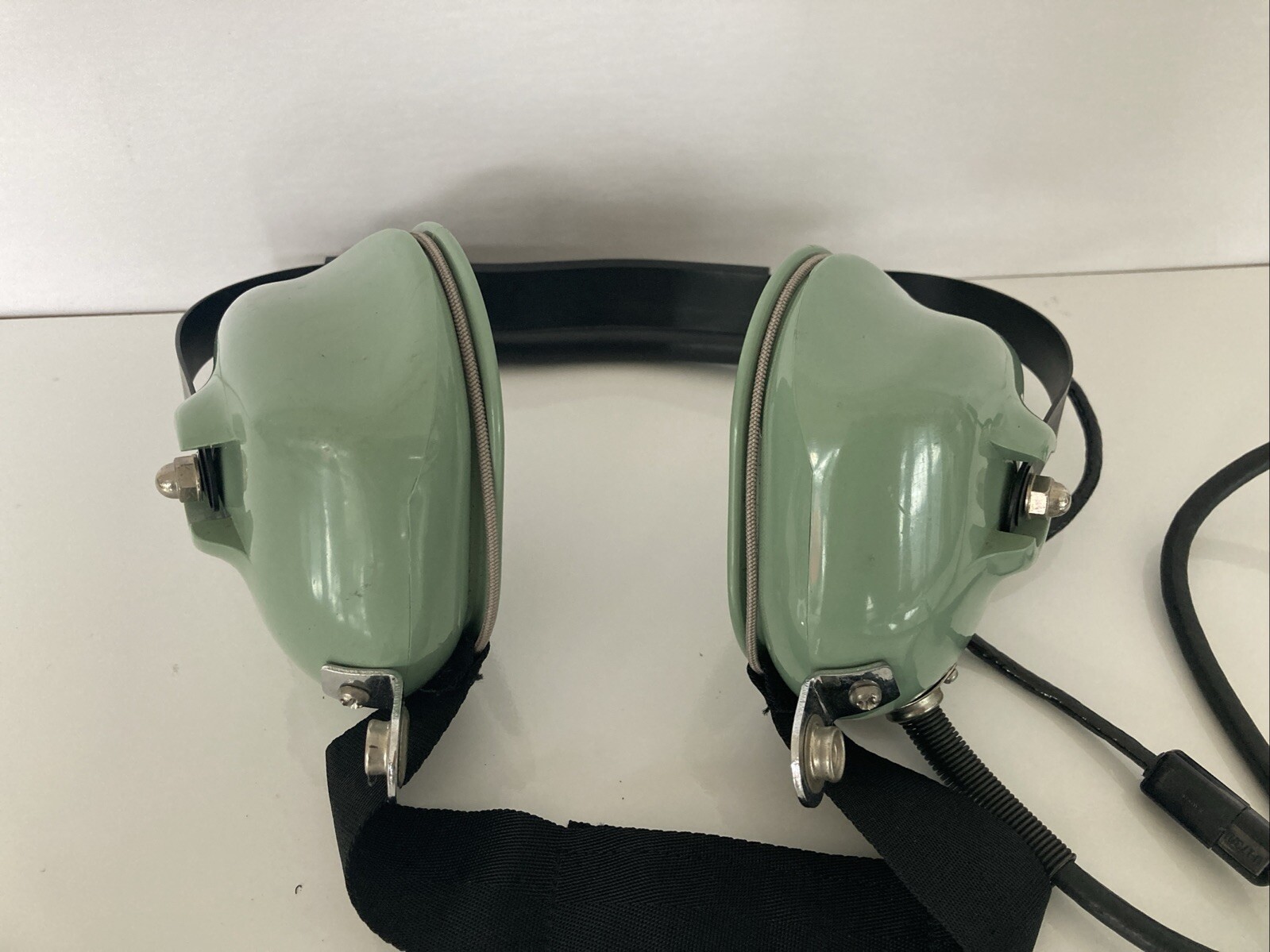 DAVID CLARK 12518G-06 H3320 PILOT HEADSET with Dynamic Amplified Mic, Untested