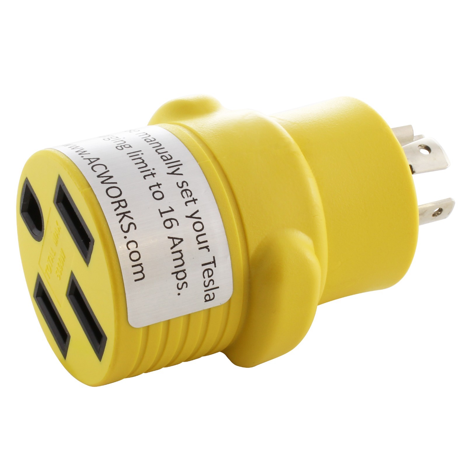 20 Amp 250 Volt NEMA L14-20P to 50 Amp NEMA 14-50R RV Plug Adapter by AC WORKS®