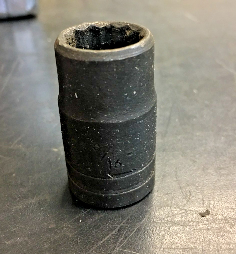 CHEVRON 9/16" 12 Point, Socket 1/2" Drive, A-193, USA