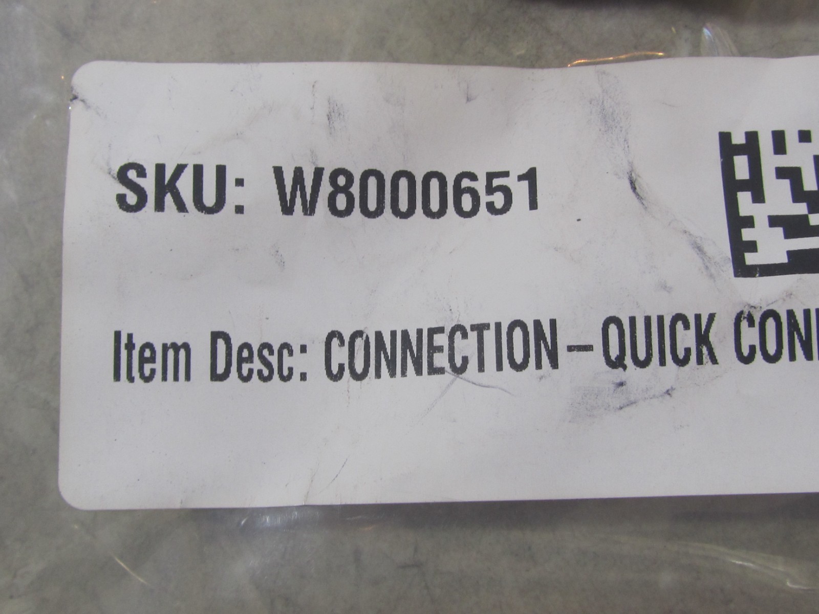 NEW WORKHORSE W8000651 QUICK CONNECT 4M