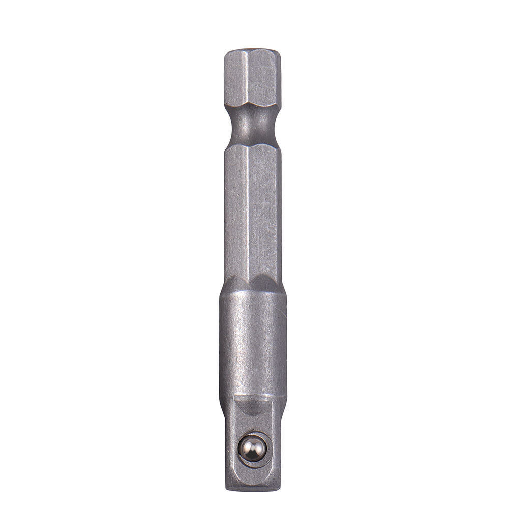 3Pcs 1/4" 3/8" 1/2" Impact Driver Tools Socket Adapter Drill BIts Set Hex Shank