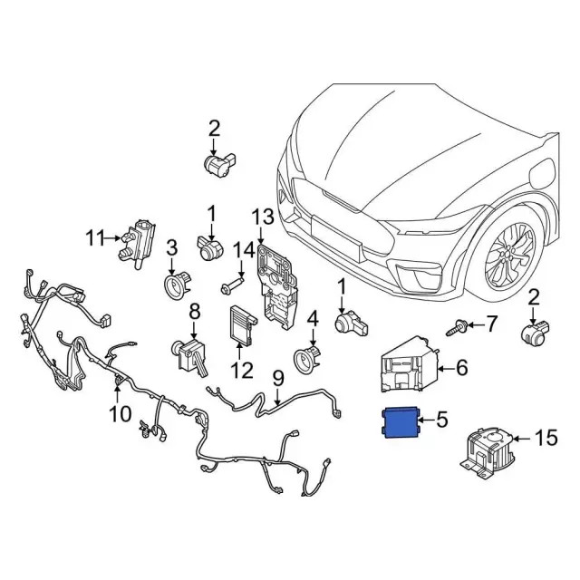Genuine Ford Blind Spot Radar ML3Z-14C689-H