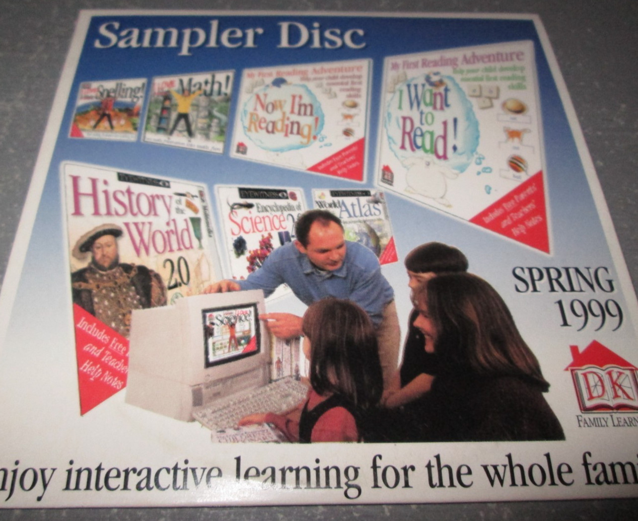 DK Sampler Disk 1999 WIN MAC CD-ROM Disk