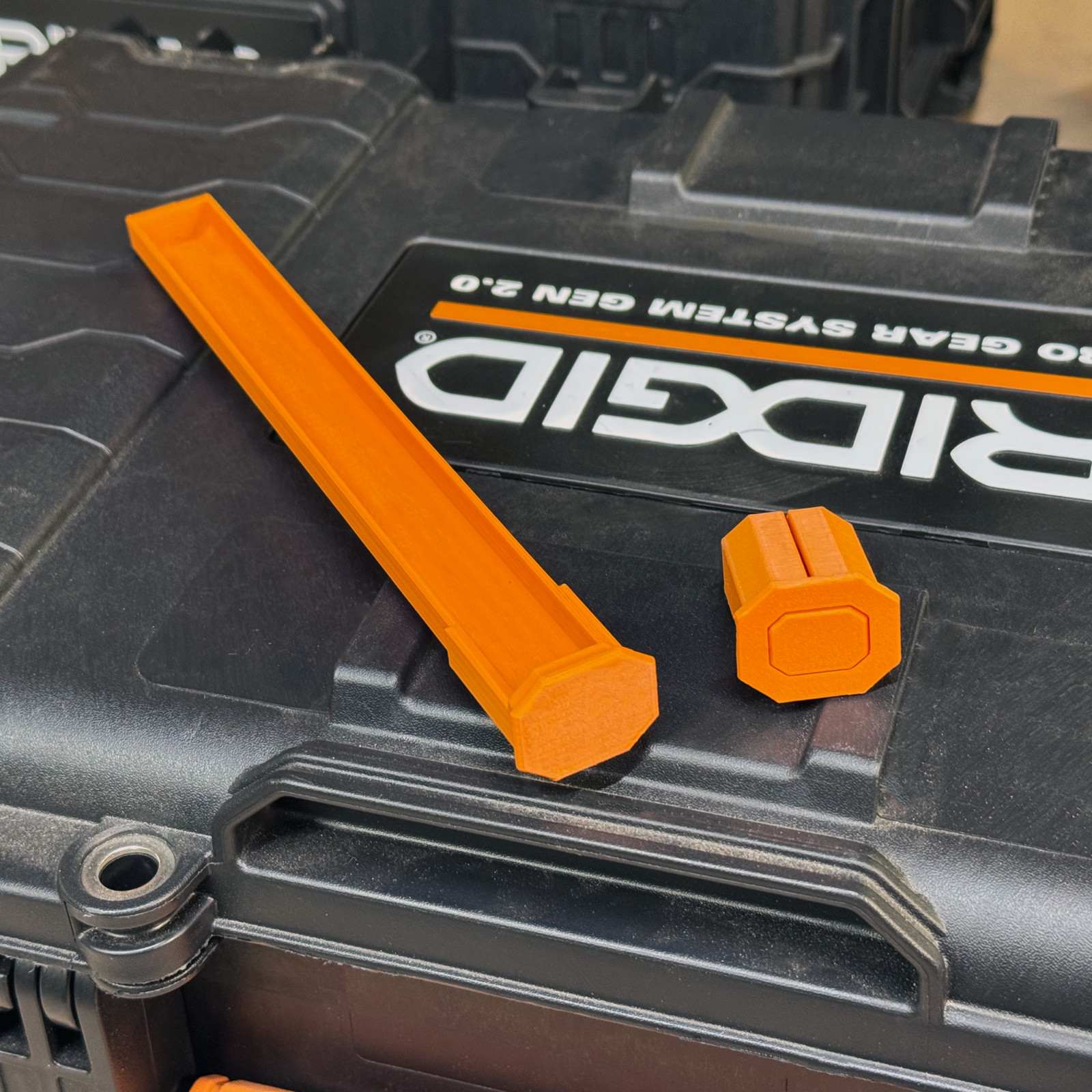 Ridgid Pro Gear Hidden Handle Stash w/ Push to Pop Button Gen 2.0 / 1.0