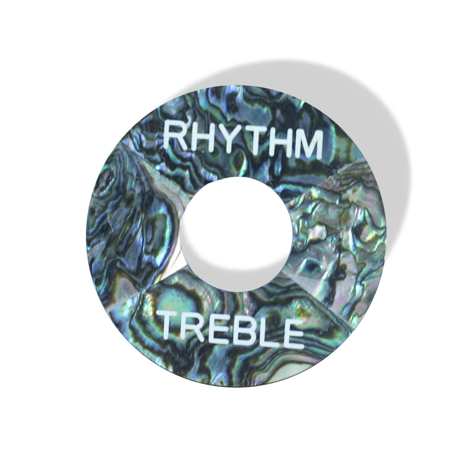 Toggle Switch Plate Abalone Shell Rhythm Treble 081329AB