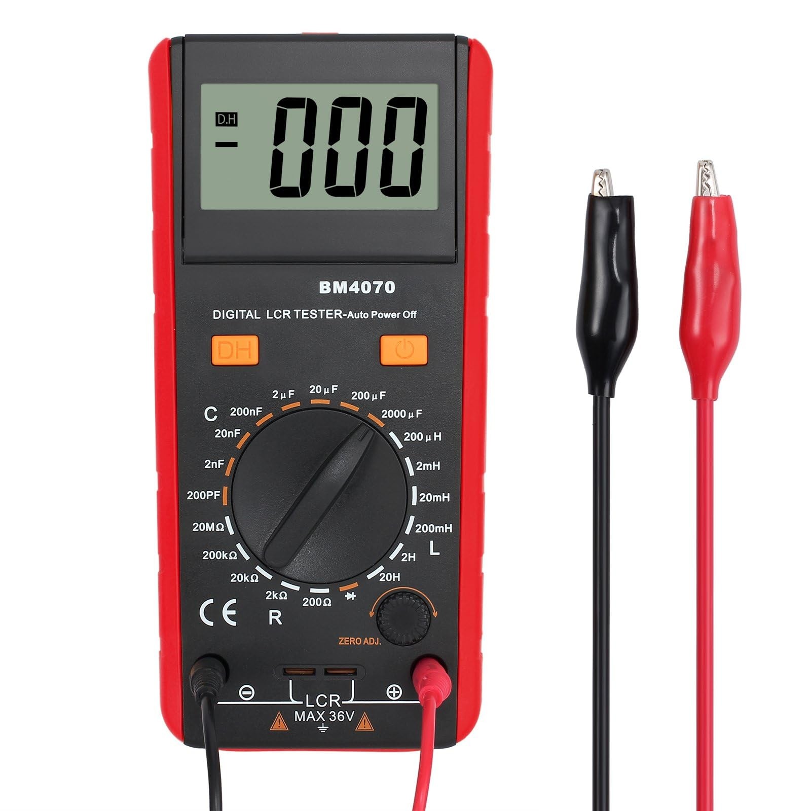 Lcr Meter Lcd Capacitance Inductance Resistance Tester Measuring Meter Selfdisch