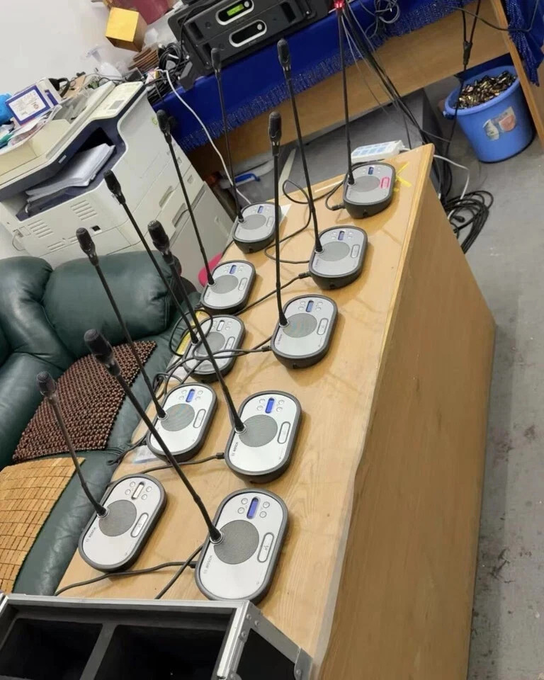 10 pieces of Used BOSCH DCN-DISCS-DCN Discussion Devices via DHL or UPS
