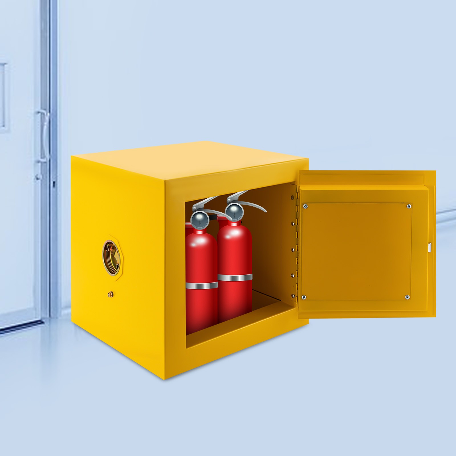 NEW 2 Gallon Flammable Cabinet Flammable Liquid Storage Cabinet Safety Storage