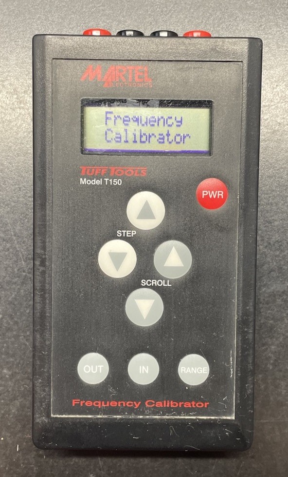 Martel Electronics Tuff Tools Model T150 Frequency Calibrator w/ Case - Working!