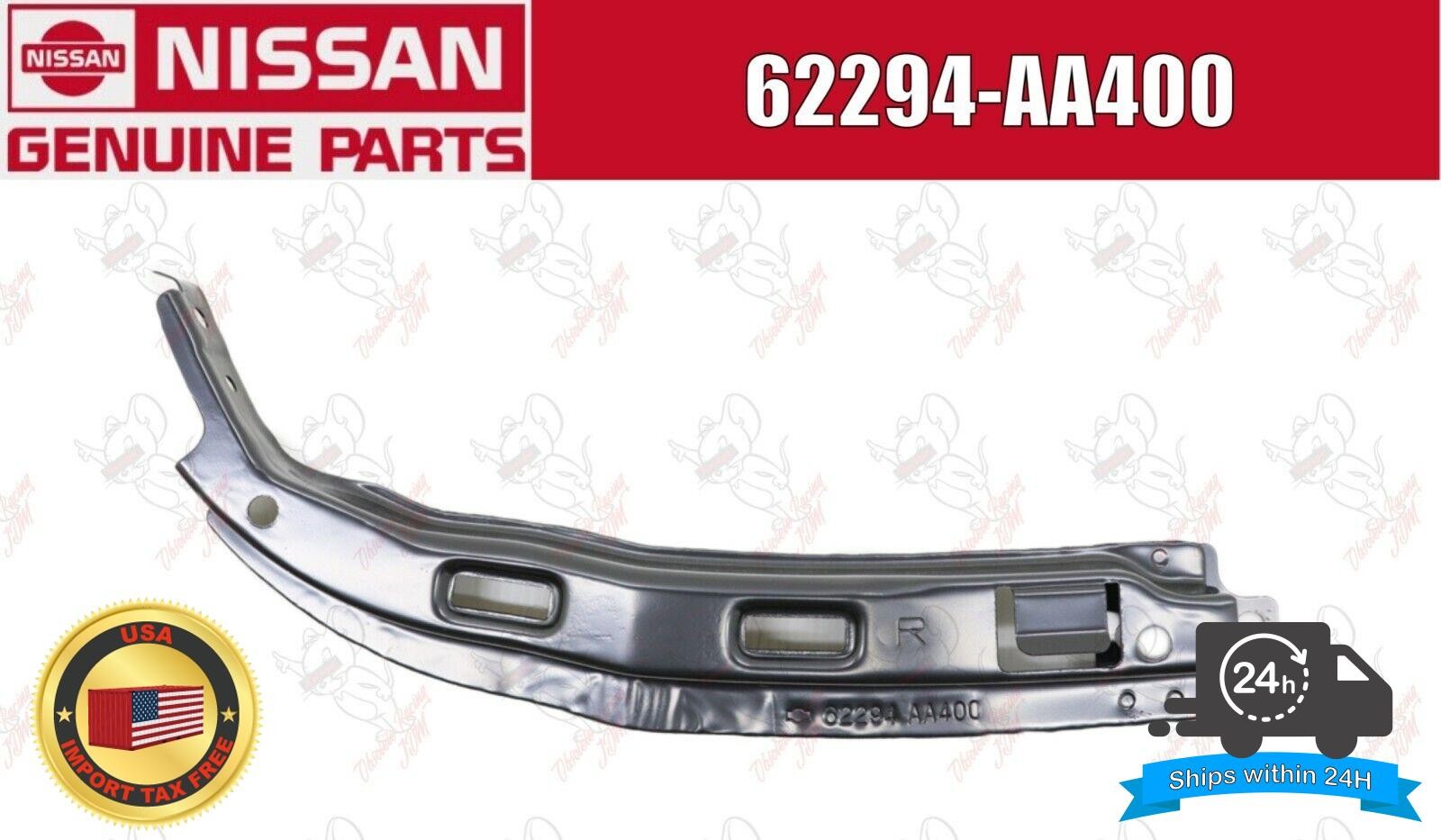 NISSAN GENUINE SKYLINE R34 RETAINER FRONT BUMPER LOWER RH 62294-AA400 OEM