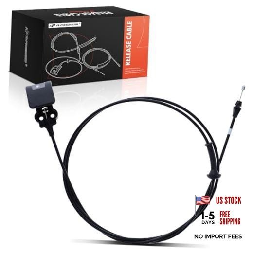 Front Hood Latch Release Cable with Handle | Compatible with Jeep Compass