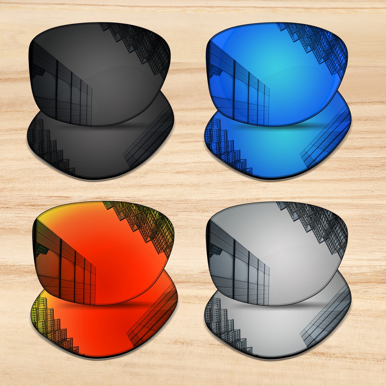 Replacement Lenses for Oakley Manorburn OO9479 56mm 100% POLARIZED