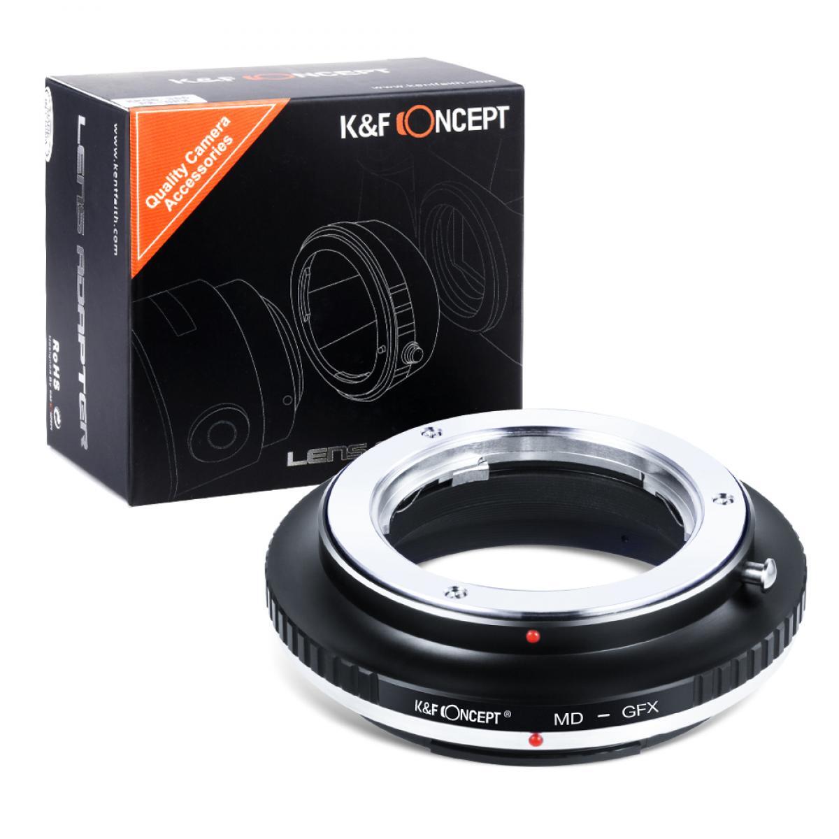 K&F CONCEPT MD-GFX Minolta MD Lenses to Fuji GFX Mount Camera Lens Mount Adapter