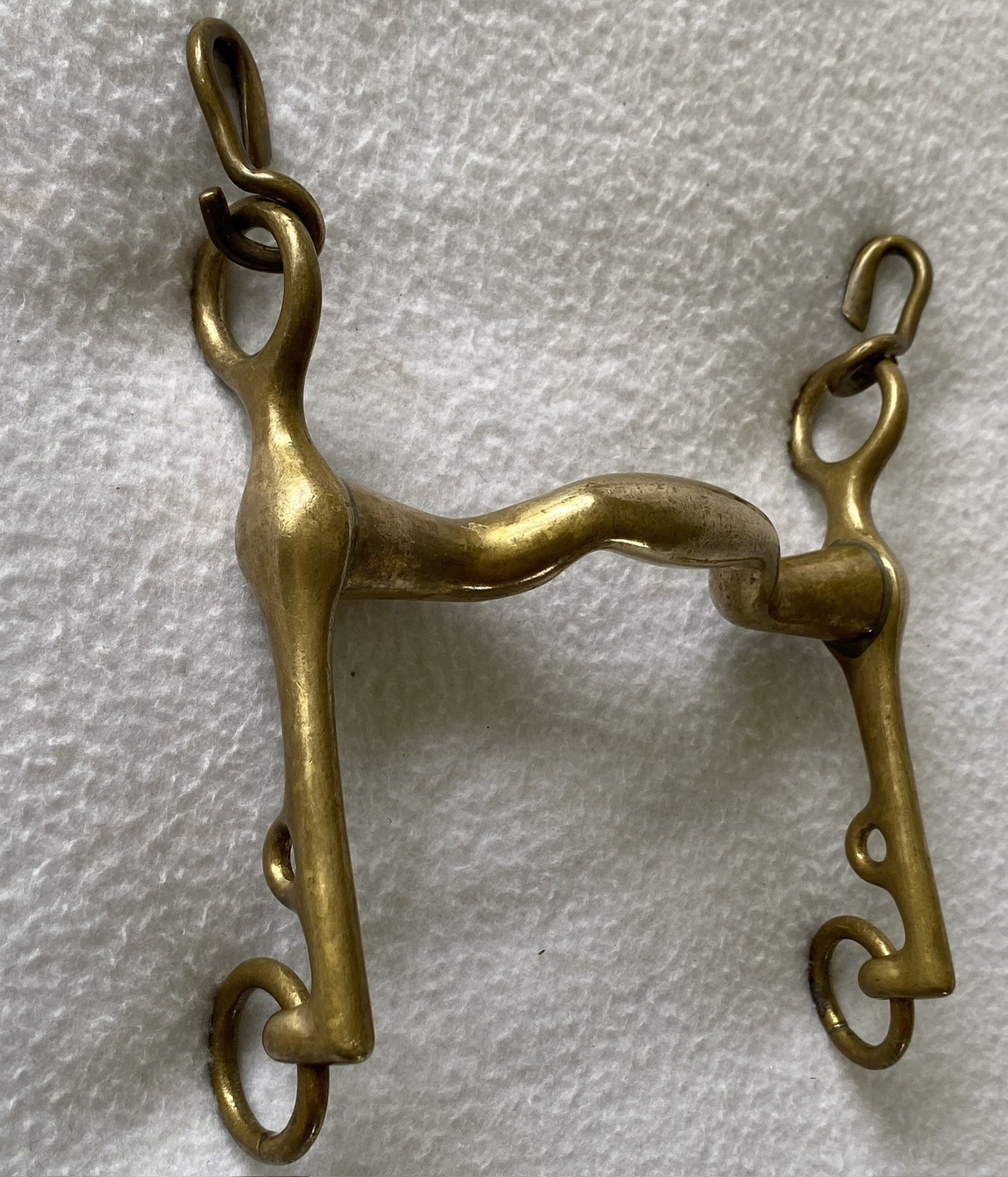 KK Herm Sprenger GERMANY Weymouth Aurigan Dressage Curb Bit ~5.25" Forward Tilt