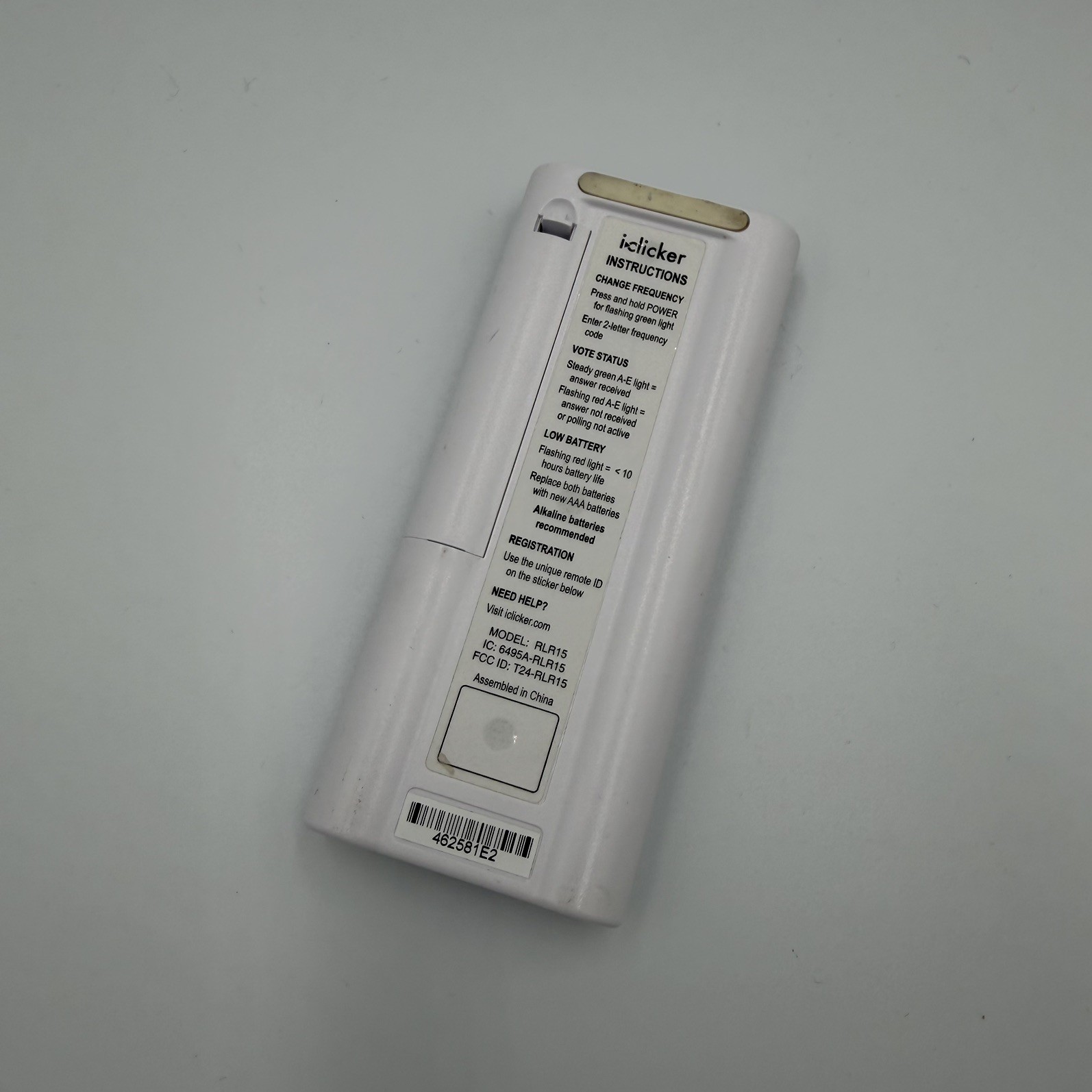 iClicker Plus RLR15 Student Classroom Response System Remote Control