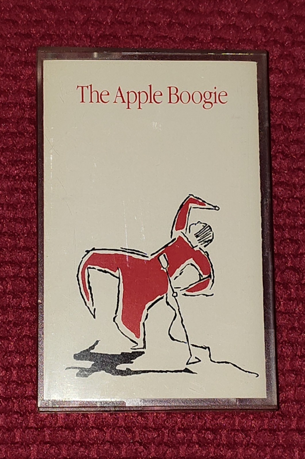 Apple Computer 1987 RARE "The Apple Boogie" Cassette Tape Employee Issued