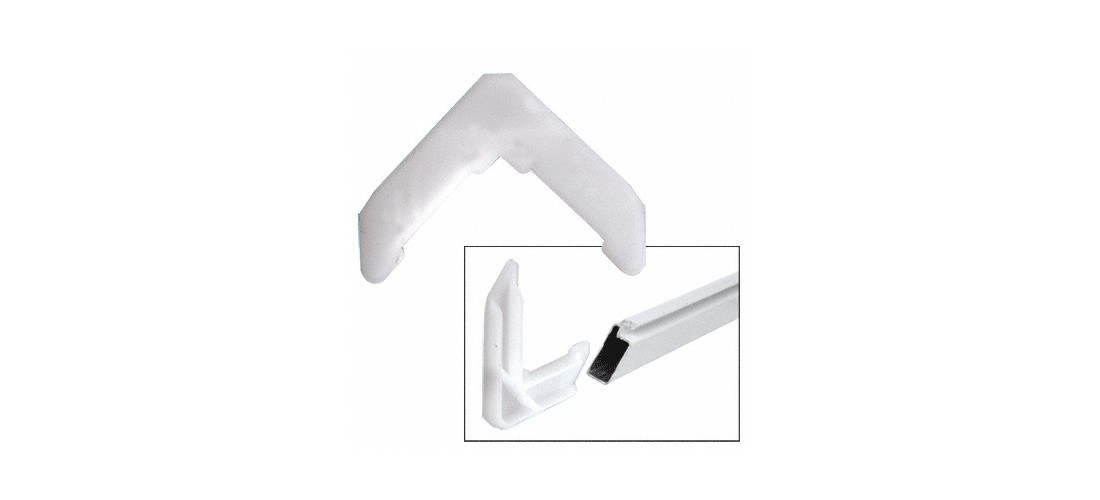 CRL WSPC105-XCP100 5/16" Plastic Miter Cut Screen Frame Corners - pack of 100