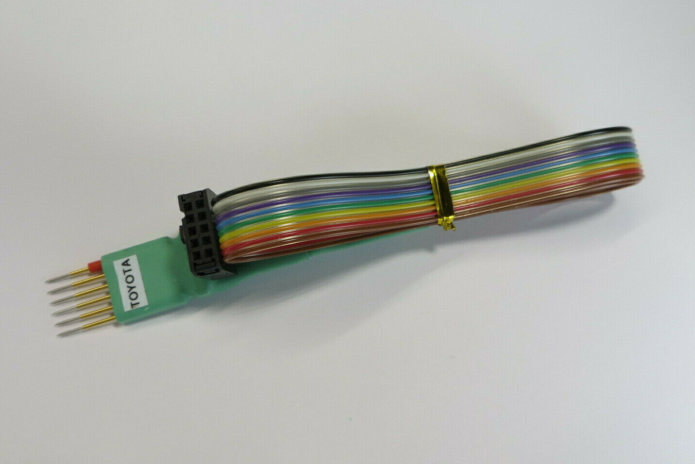 Toyota 2.54mm  6 position pogo adapter for Smelecom USAProg EEPROM Programming