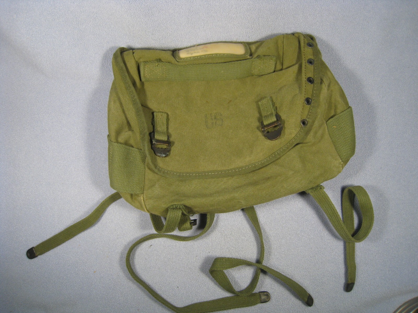 Vintage US. M61 Vietnam Canvas Buttpack
