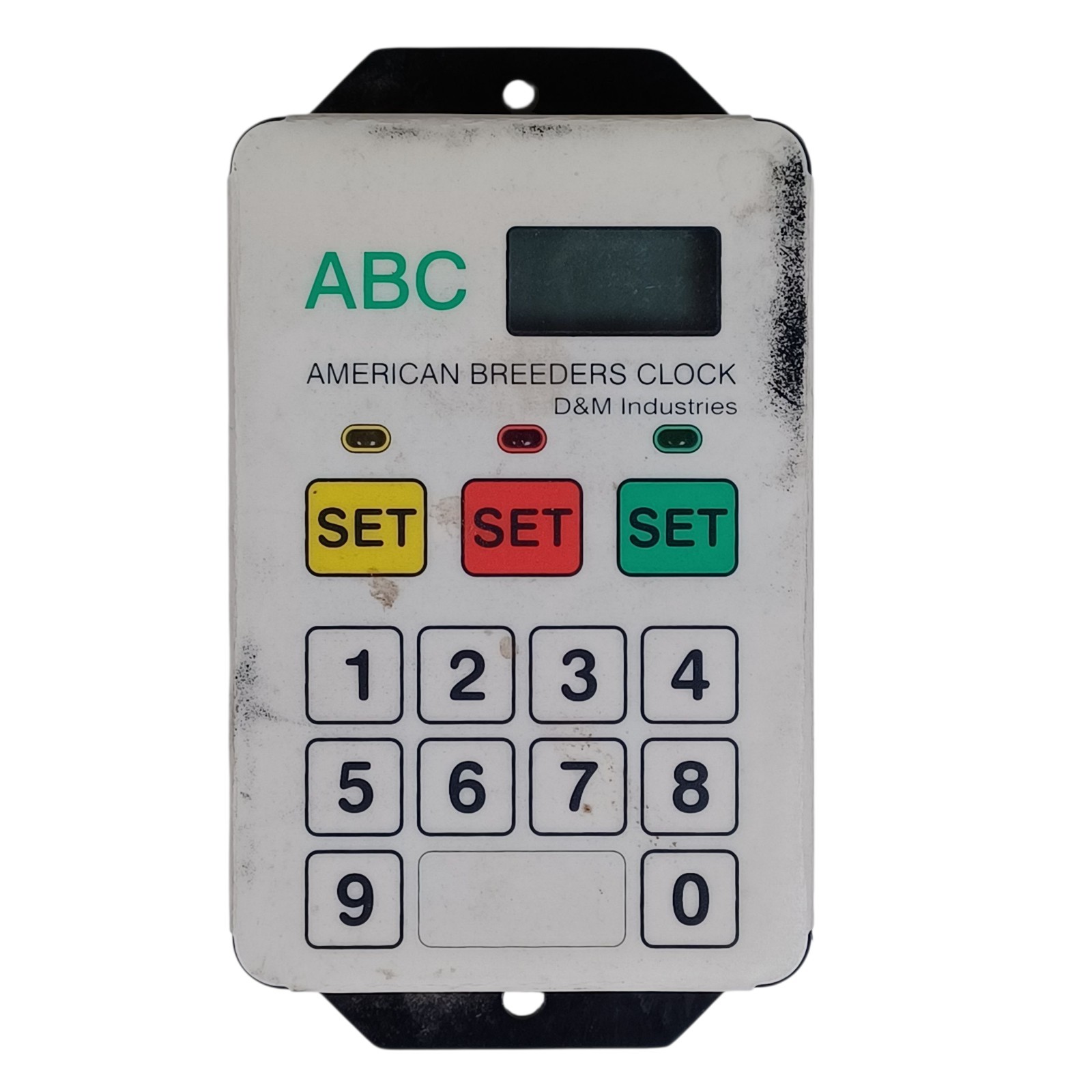 ABC American Breeders Clock D&M 3 Channel Digital Timer Livestock Cattle Tool