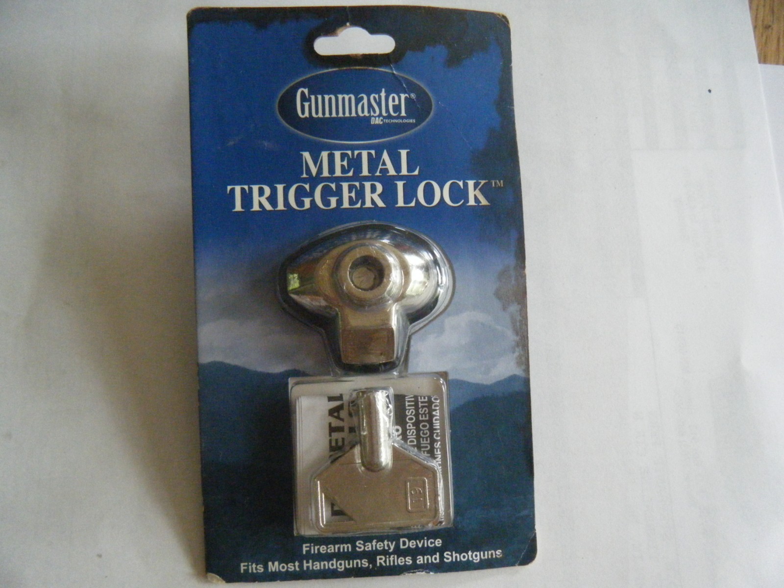 Gunmaster 38294/MTL099 Hardened Steel Metal Trigger Lock (Single Lock)