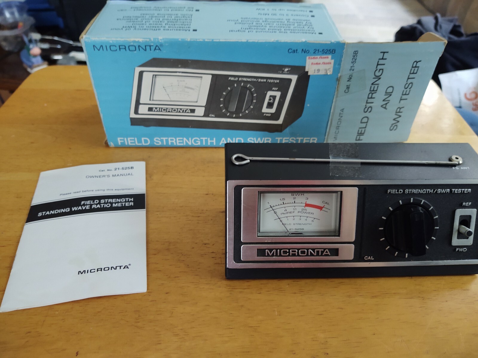 MICRONTA FIELD STRENGTH AND SWR TESTER #21-525B