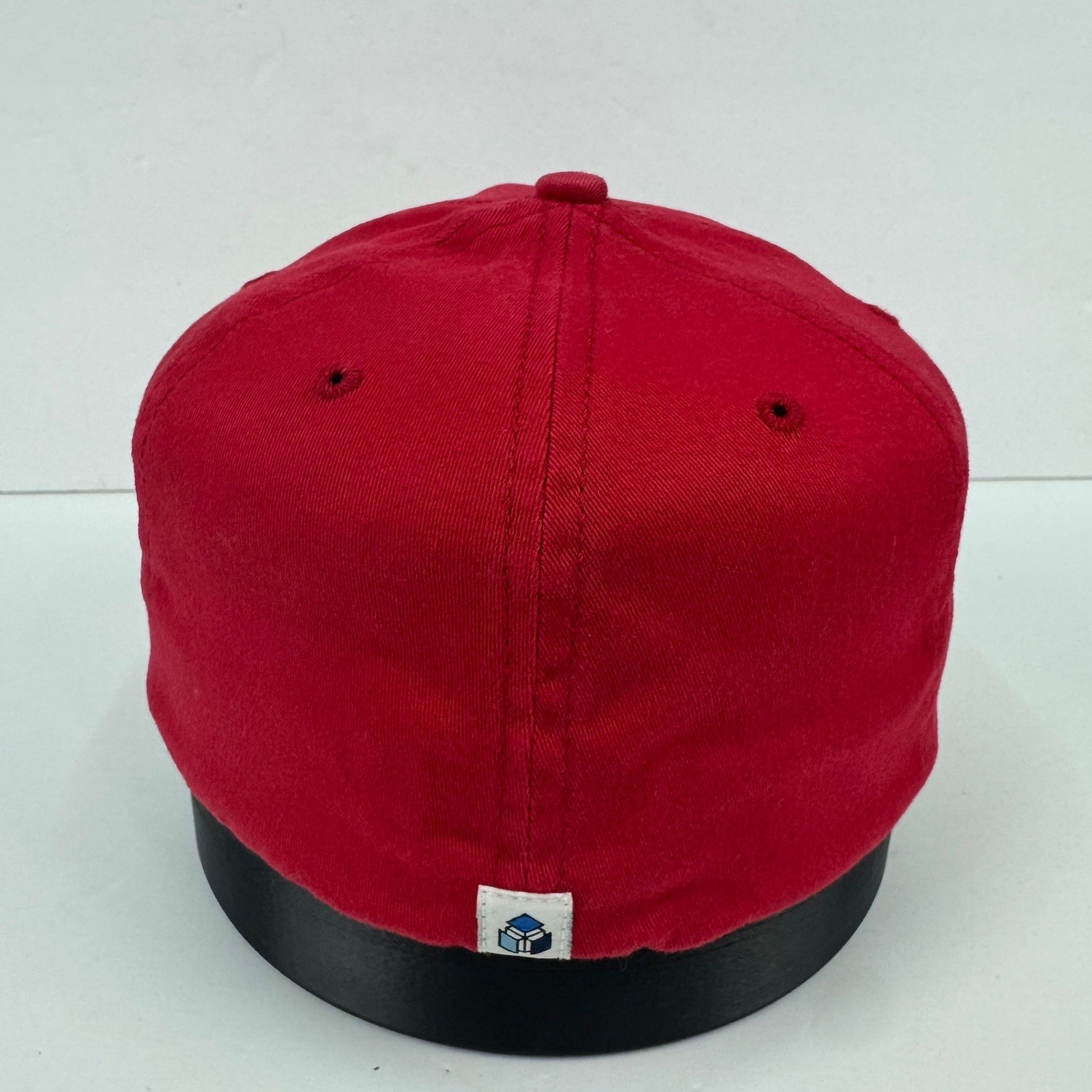 Phys Sci Red Baseball Cap Hat Embroidered Logo Adjustable Strapback