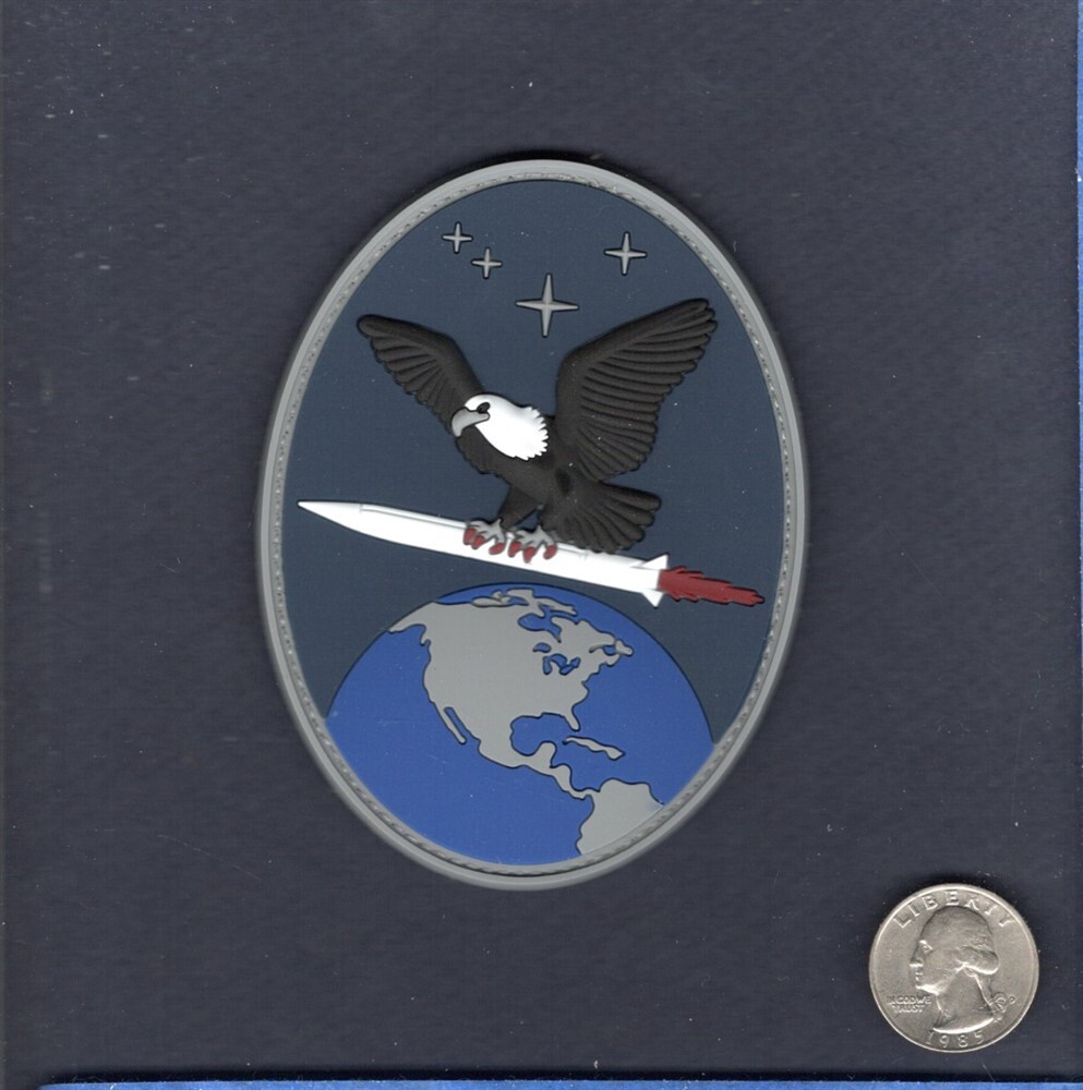 Original 2nd WARNING SQUADRON USSF  US Space Force Uniform PVC Patch + V