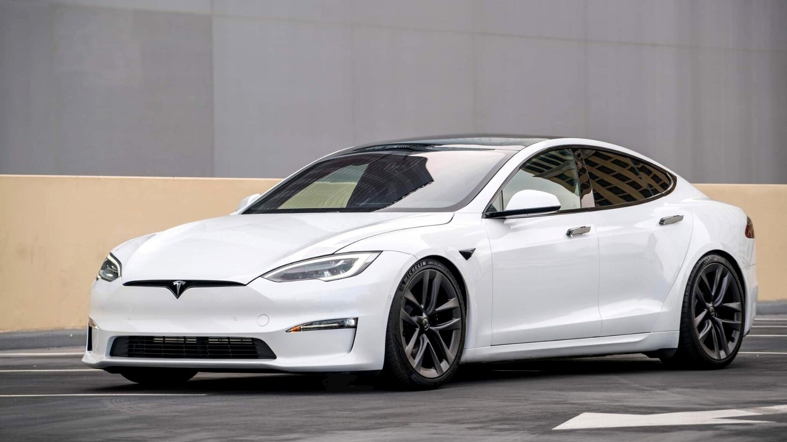 TESLA LOWERING LINKS KIT - MODEL S (PREMIUM FULLY ADJUSTABLE LINKS) MODULE