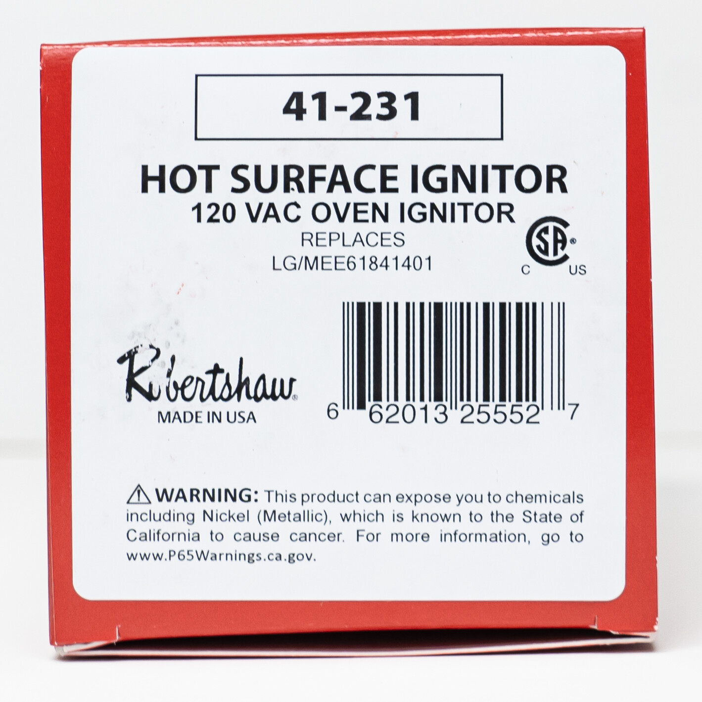 MEE61841401 for LG Range Oven Ignitor Exact Replacement