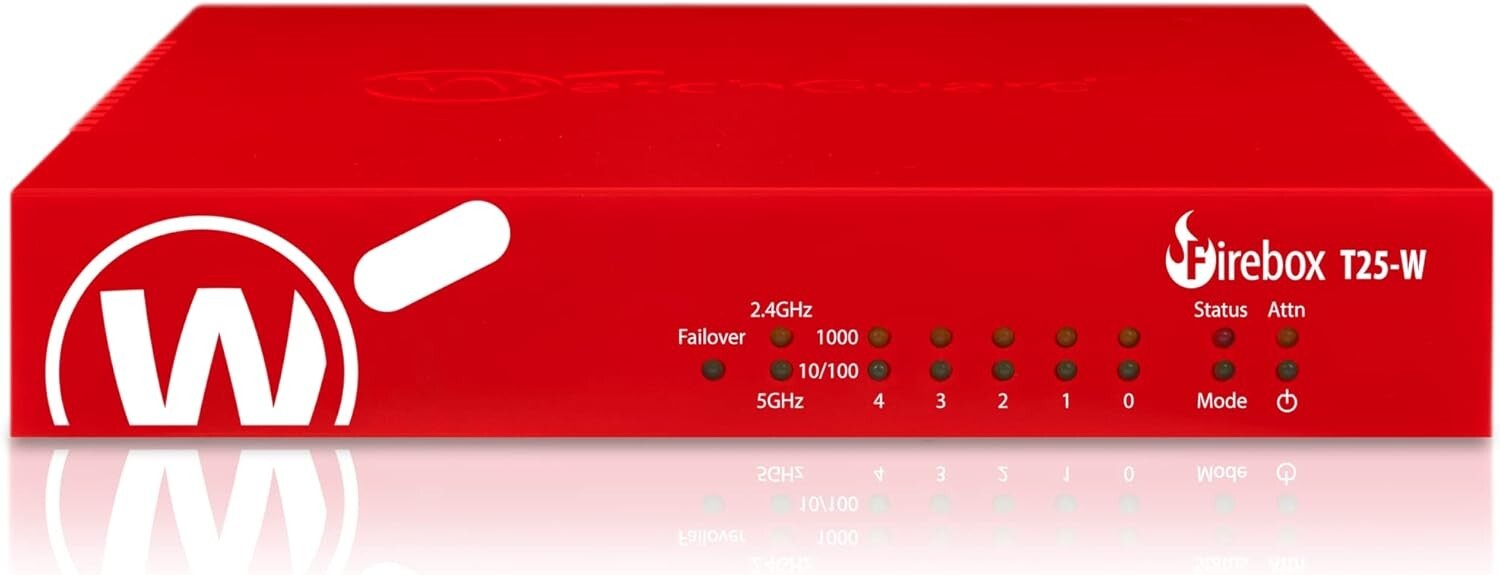 WatchGuard Firebox T25-W 1YR Total Security (WGT26641) - New