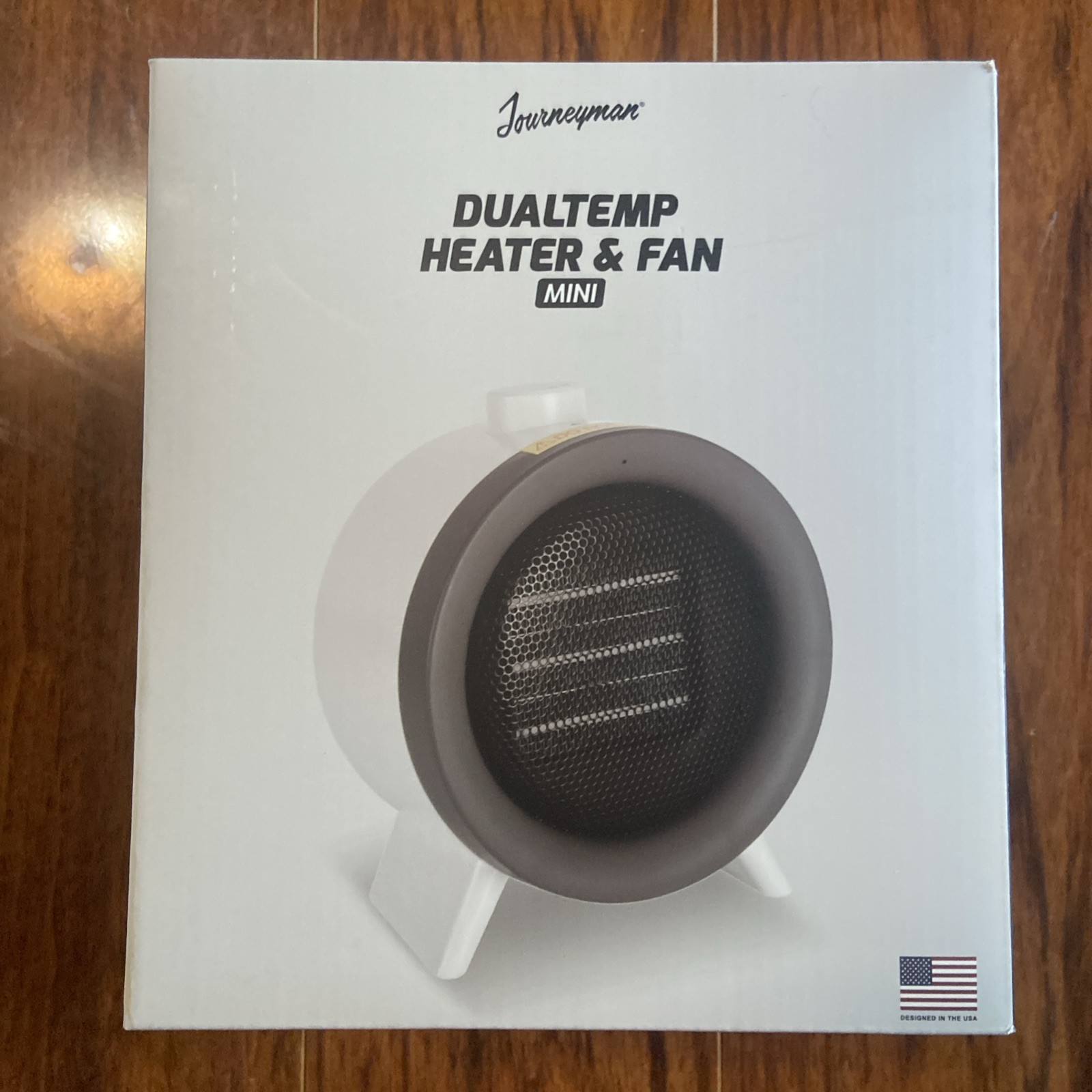 DUALTEMP HEATER & FAN MINI BY JOURNEYMAN. NEW IN BOX