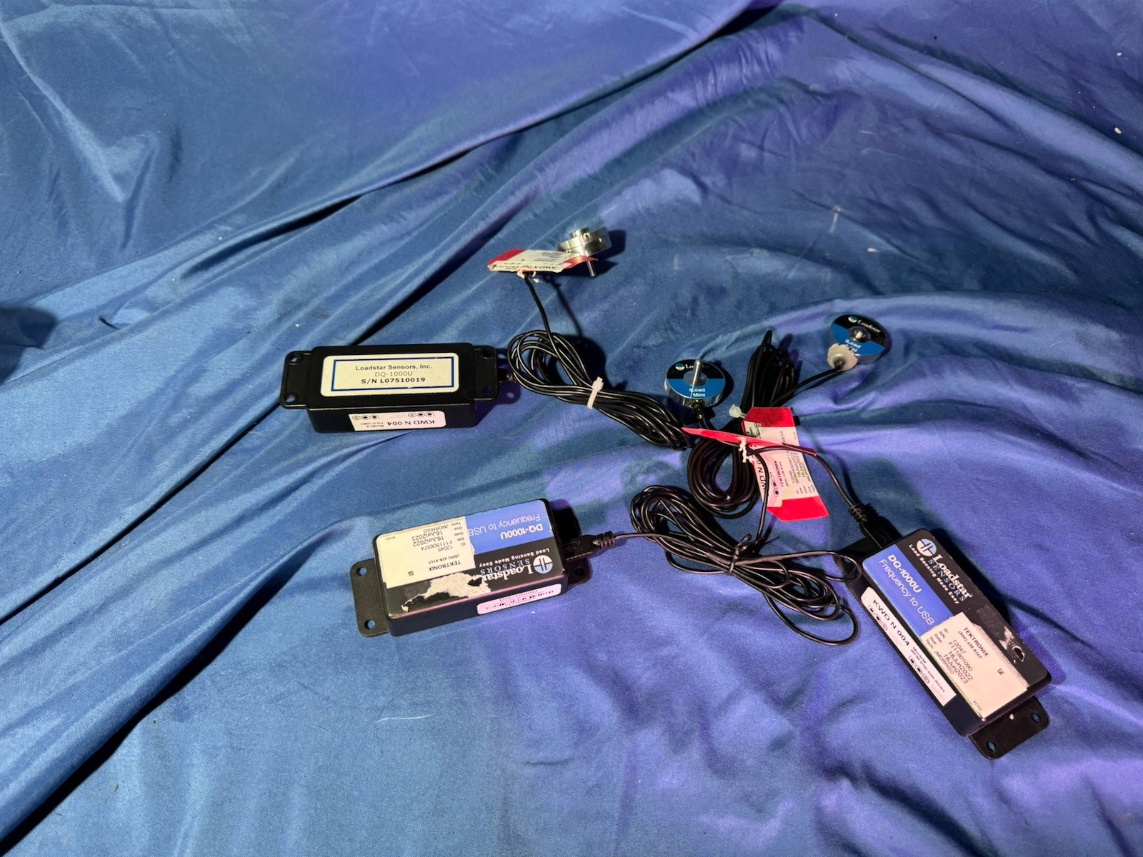 Lot Of (3) Loadstar DQ-1000A Single Channel Analog Output with 10 lb iLoad Mini