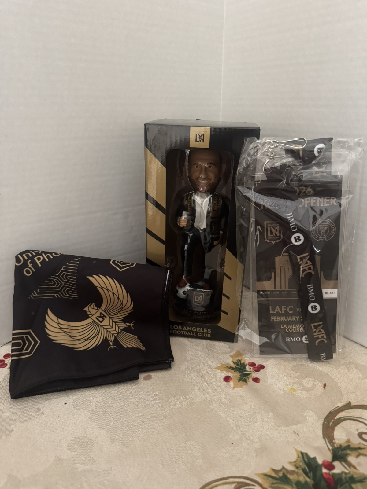 Giorgio Chiellini Bobblehead Figure LAFC Season Ticket Holder Exclusive Bundle⚽️