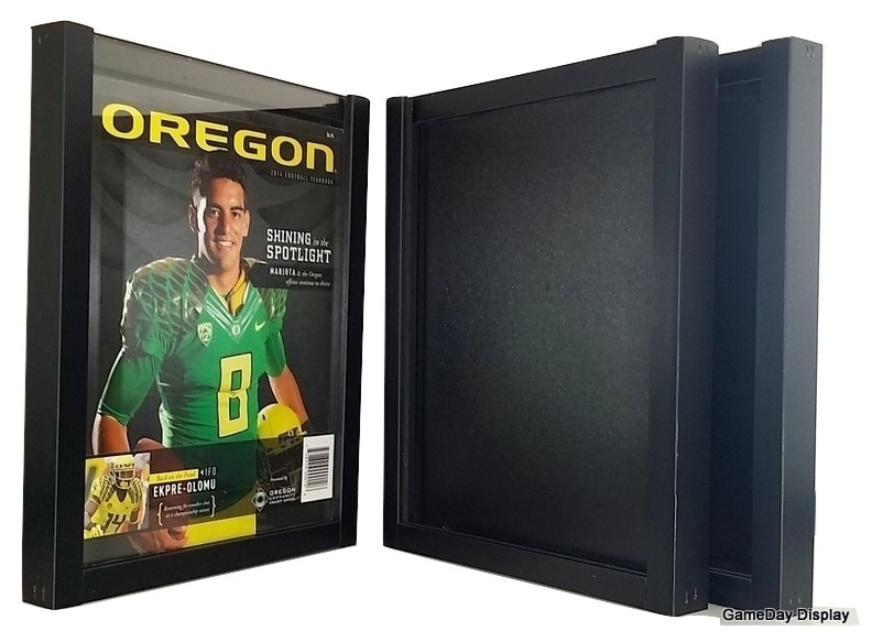 Magazine Display Frame Case Black Shadow Box Standard Lot of 3 B