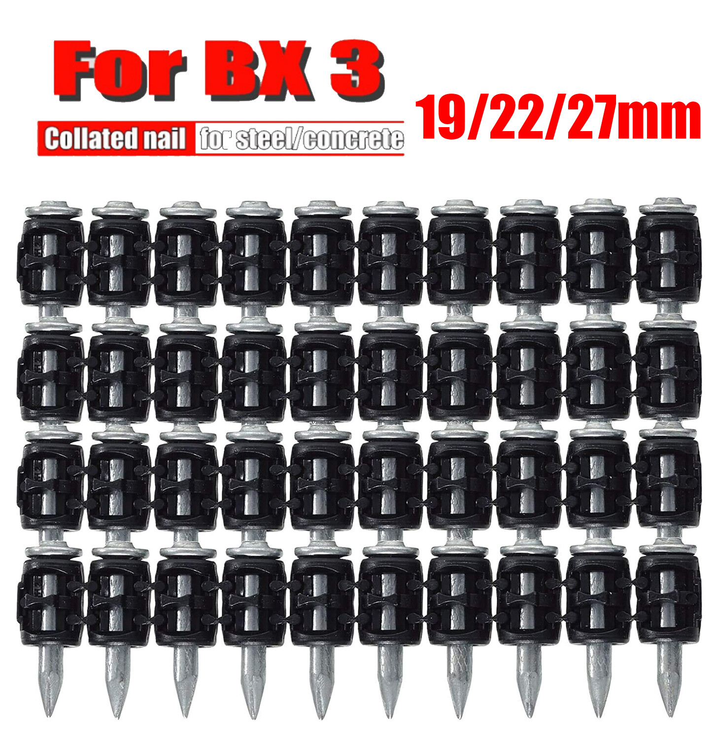 Nails for Hilti Tool Bx3 Gas Concrete Pins Drive Pins 19/21mm