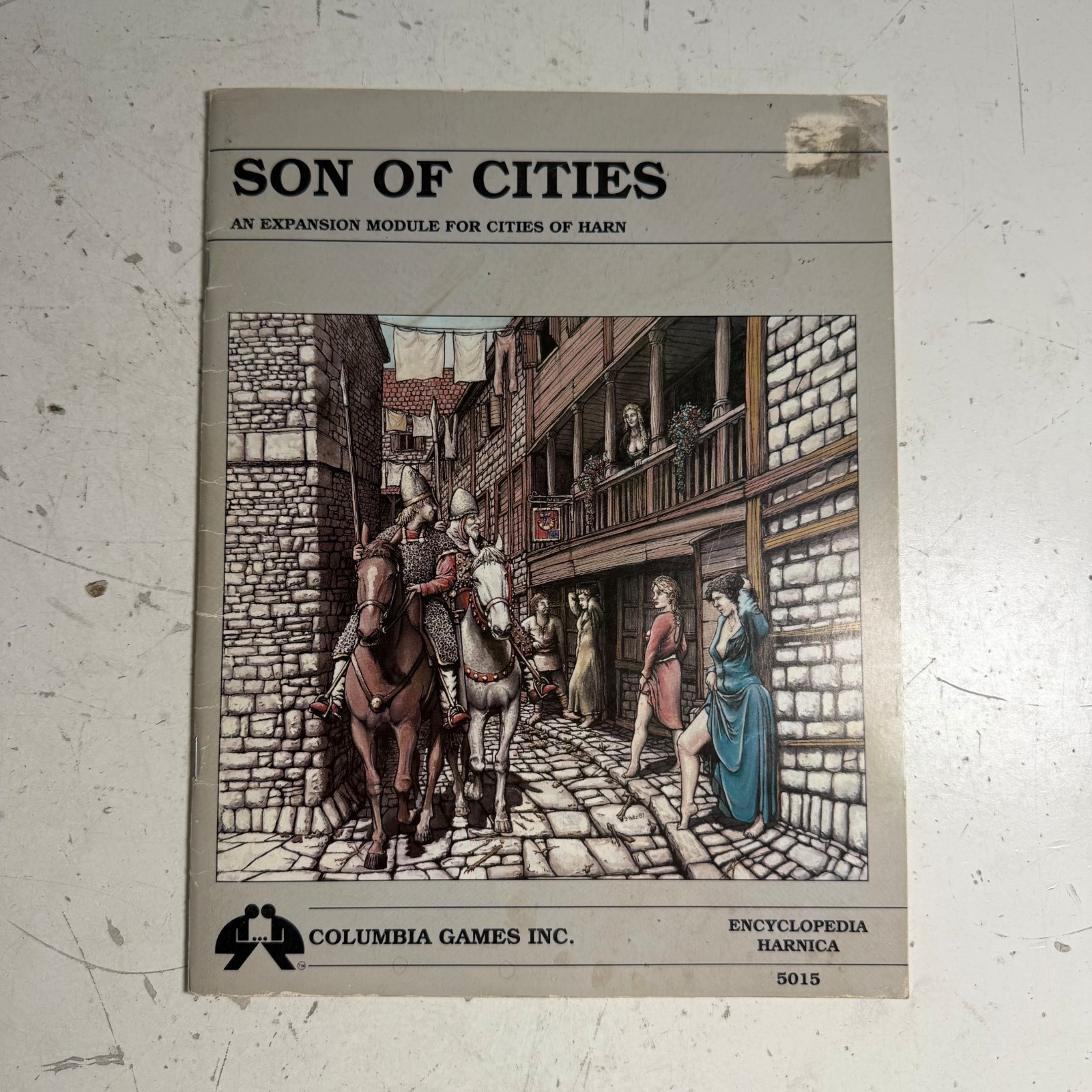 Son of Cities Columbia Games Fantasy Role Playing Game Expansion Supplement Book