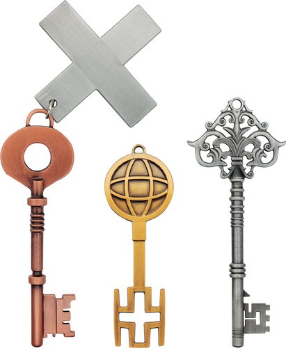Silent Hil 2 - Limited Edition Replica - Set of 3 Keys [New Toy] Collectible
