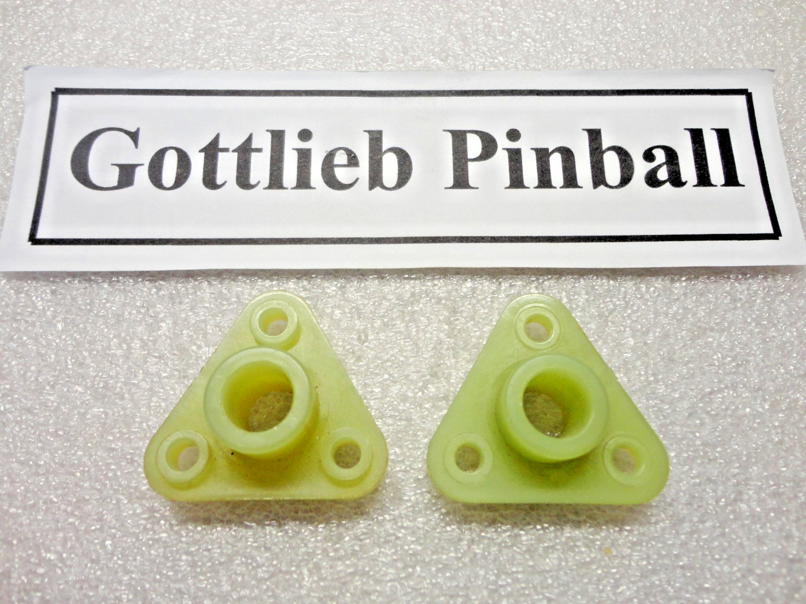 Gottlieb Flipper Bushing, Top and Bottom, Used on Many Games, Genuine Gtb Part.