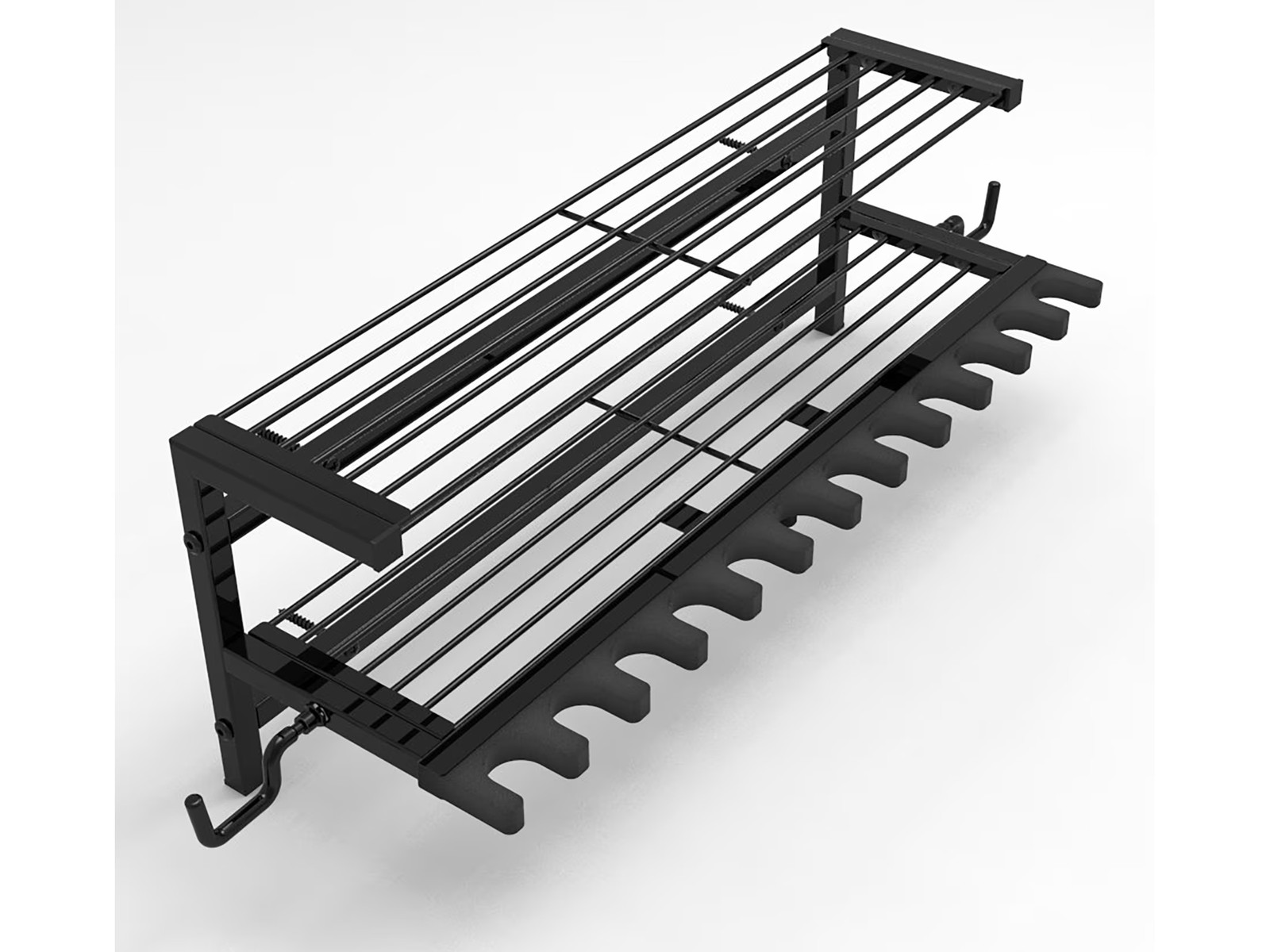 MidwayUSA Gun Rack and Shelf Combo
