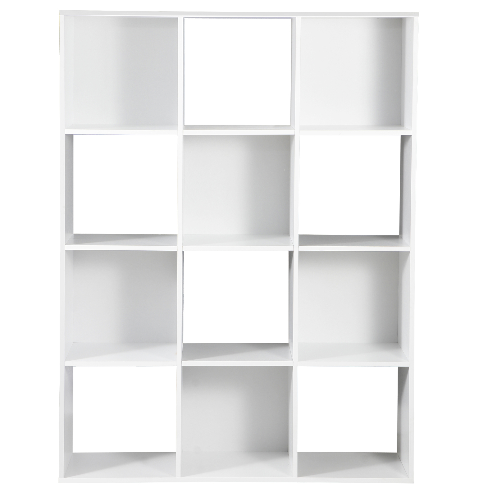 12 Cube Storage Organizer Bookcase Closet Storage for Home office Decor White