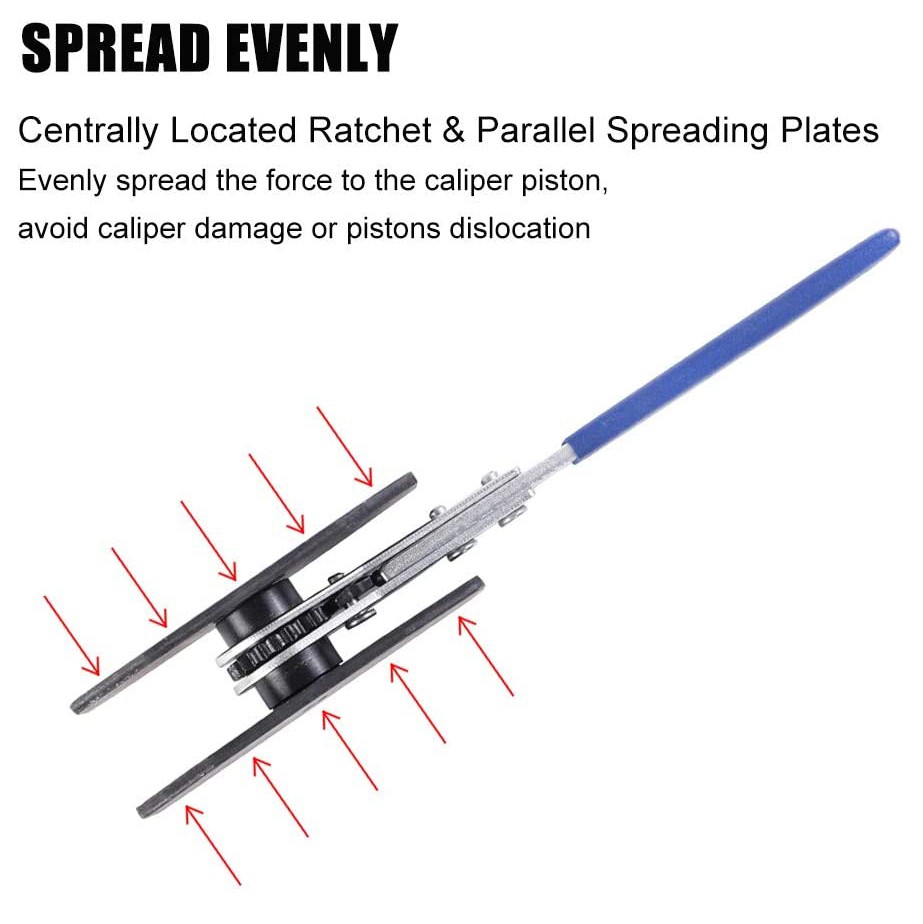 Disc Brake Pad Installation Spreader Caliper Piston Spreader Compressor Tool