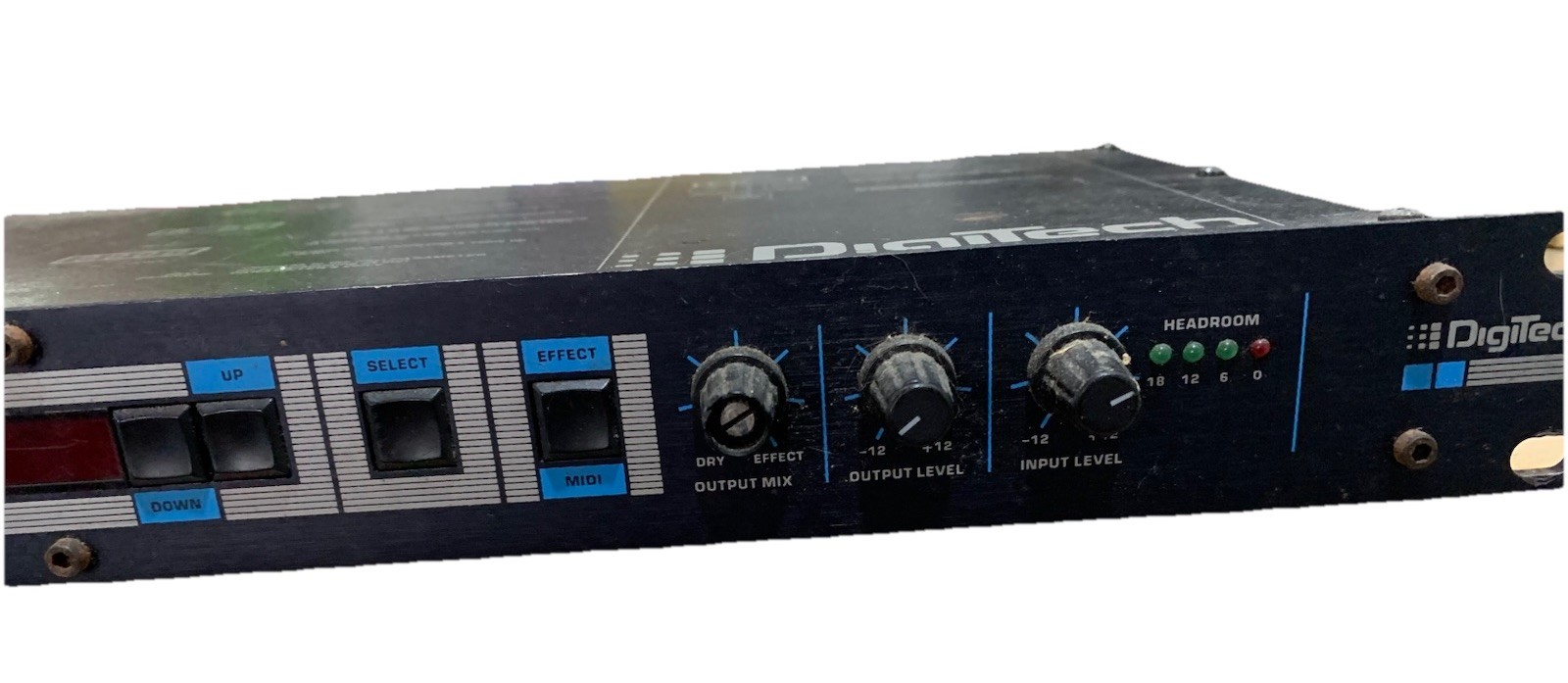 DigiTech DSP 128 Digital Multi-Effects Processor Rack Mount Reverb Delay MIDI