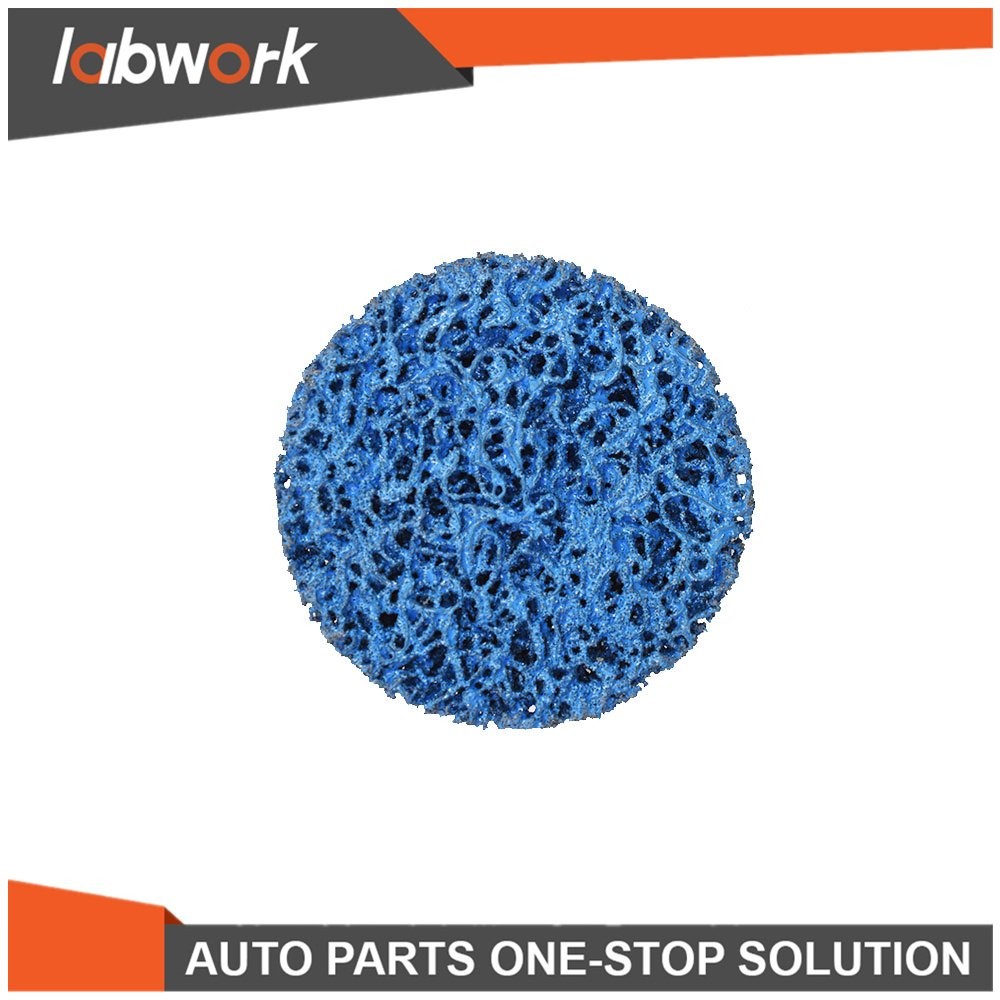 Labwork Quick Change Easy Strip & Clean Discs For Paint Rust Blue 5 Pack 3 Inch