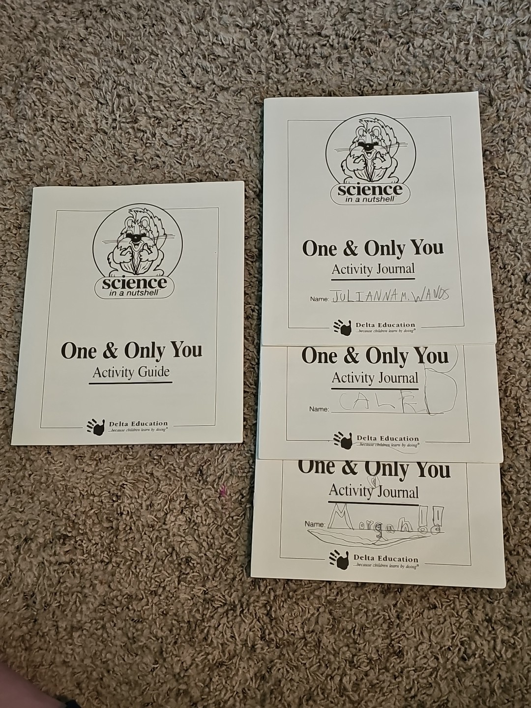 Science In A Nutshell ONE AND ONLY YOU Homeschool Learning Kit Delta Education
