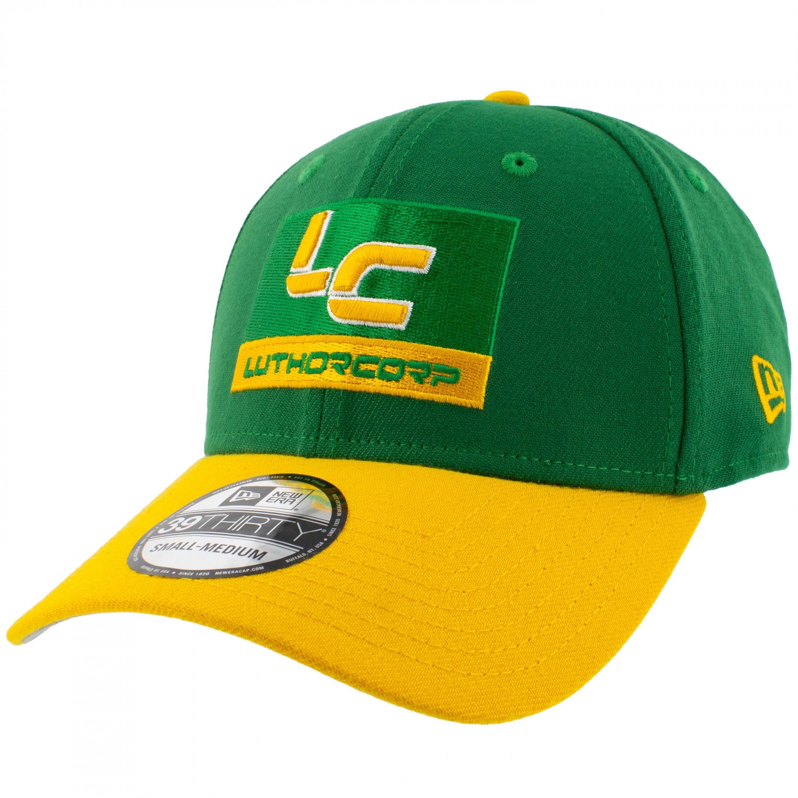 Luthorcorp Logo New Era 39Thirty Fitted Hat Multi-Color