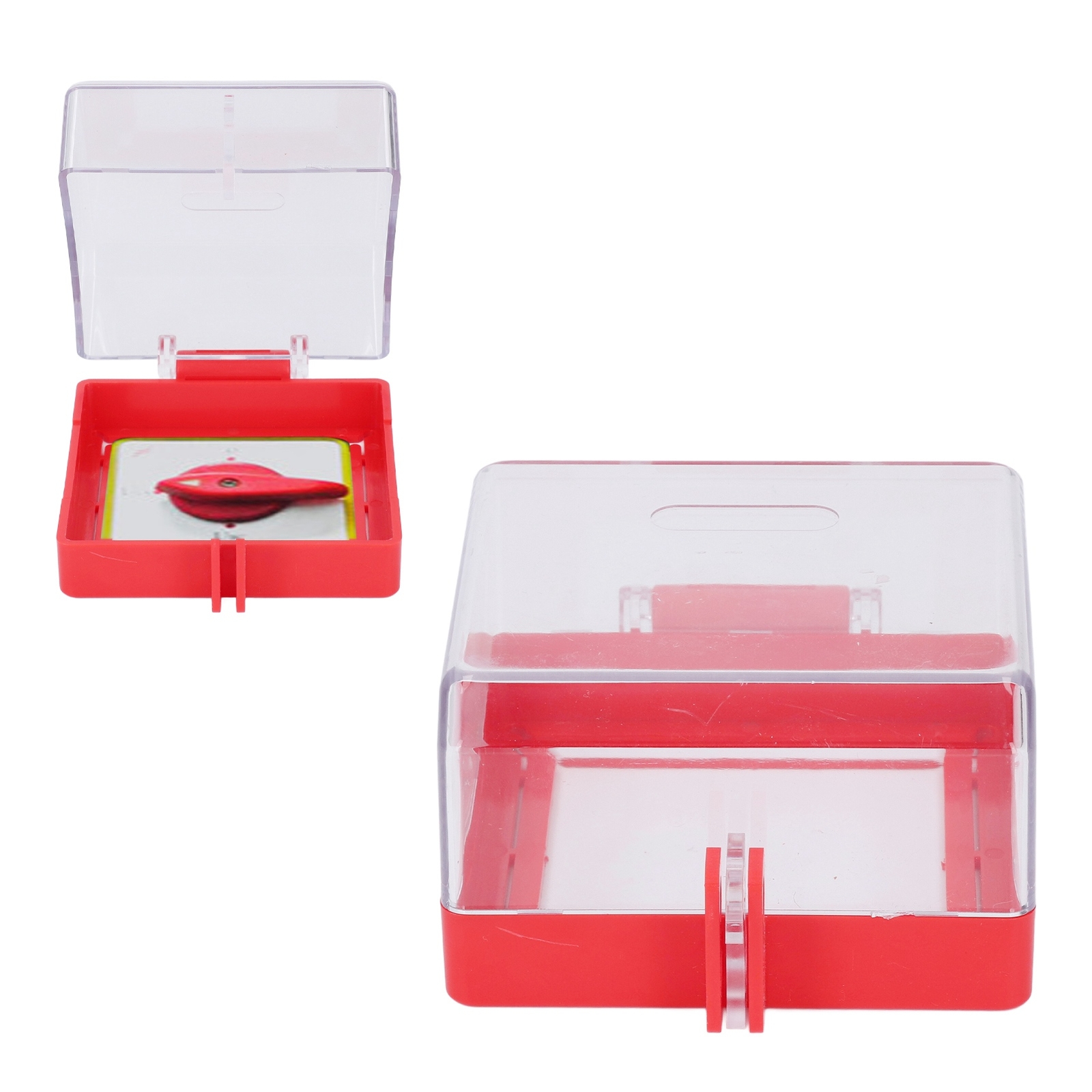 Emergency Stop Button Cover Push Button Switch Lockout Protector Case With Parts